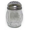 5 Oz. Glass Cheese Shaker W/ Swirl Design